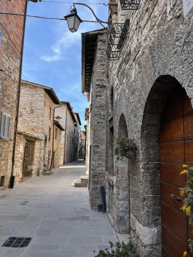 Casa La Rosa Apartment Gubbio Luaran gambar