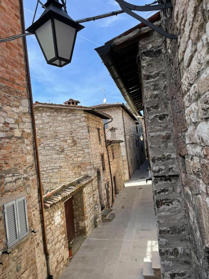 Casa La Rosa Apartment Gubbio Luaran gambar